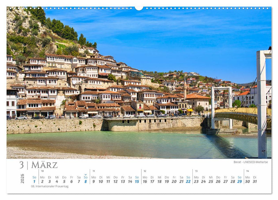 Albanien - wild, authentisch, abenteuerlich (CALVENDO Premium Wandkalender 2026)