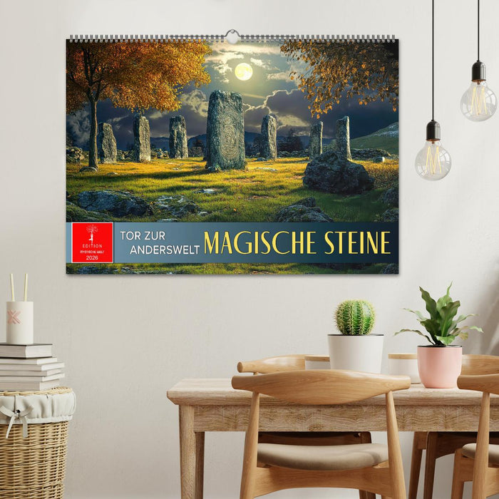 Magische Steine - Tor zur Anderswelt (CALVENDO Wandkalender 2026)