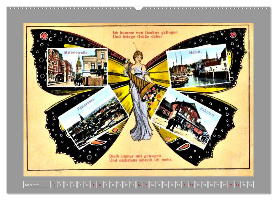 Gruß aus Itzehoe (CALVENDO Wandkalender 2026)