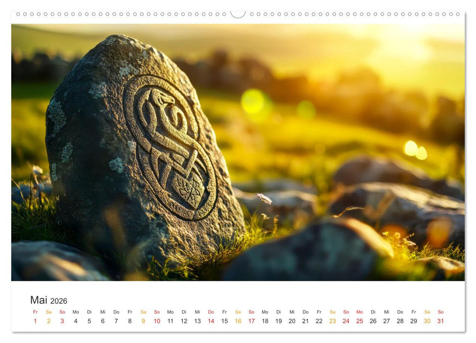 Magische Steine - Tor zur Anderswelt (CALVENDO Premium Wandkalender 2026)