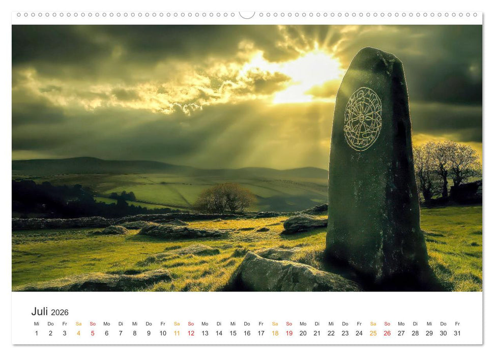 Magische Steine - Tor zur Anderswelt (CALVENDO Premium Wandkalender 2026)