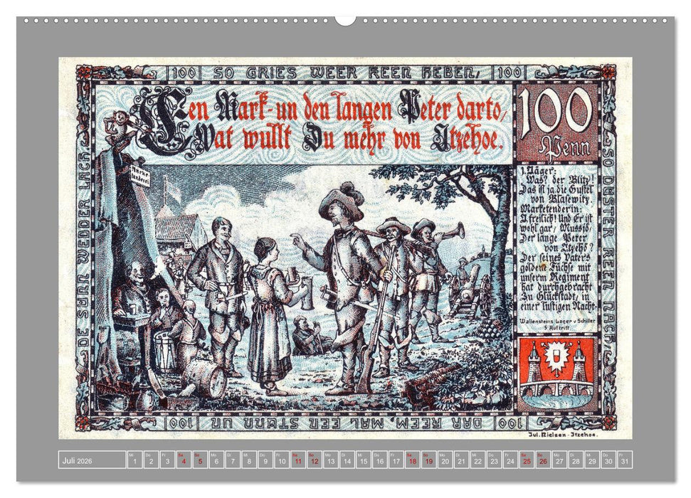 Gruß aus Itzehoe (CALVENDO Premium Wandkalender 2026)
