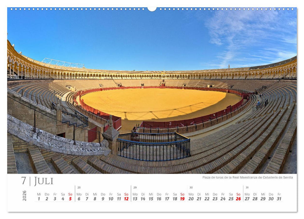 Sevilla - Die Wiege des Flamenco (CALVENDO Premium Wandkalender 2026)