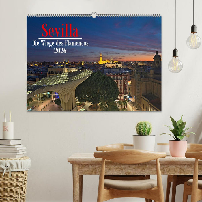 Sevilla - Die Wiege des Flamenco (CALVENDO Wandkalender 2026)