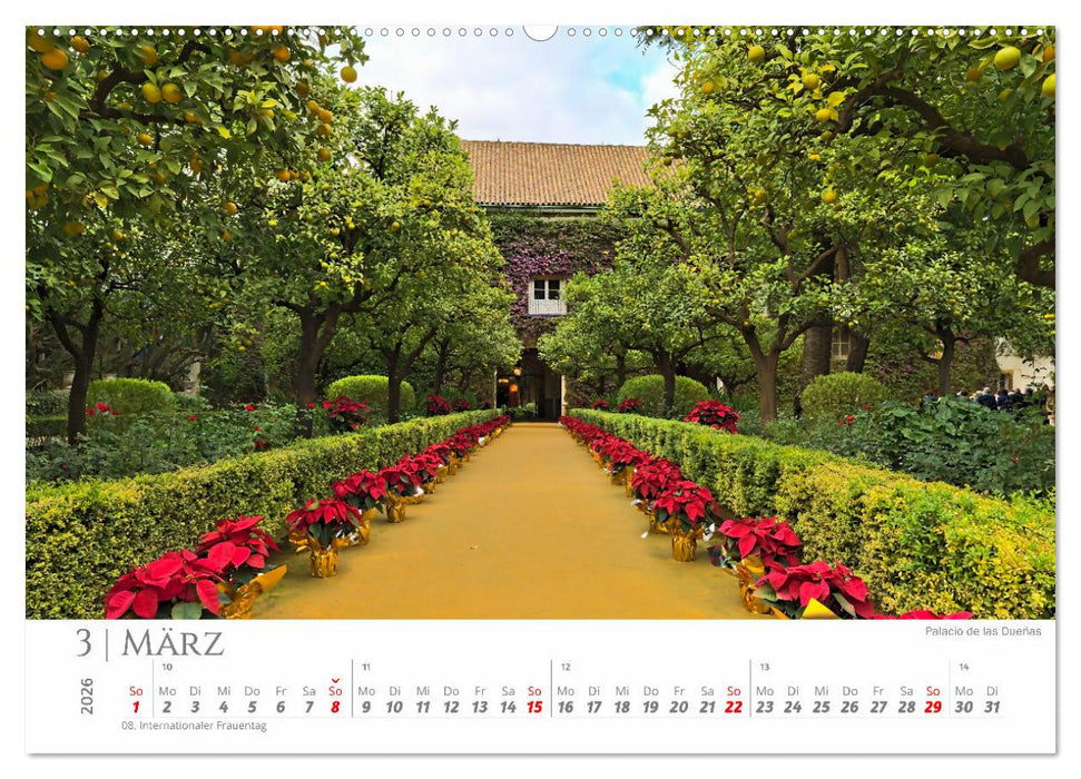 Sevilla - Die Wiege des Flamenco (CALVENDO Wandkalender 2026)