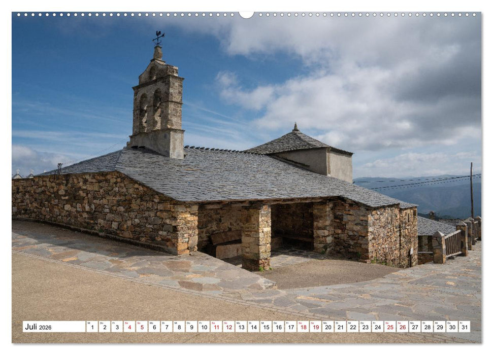 Unterwegs - Camino Primitivo. Zu Fuß auf der ältesten Route des Jakobsweges (CALVENDO Premium Wandkalender 2026)