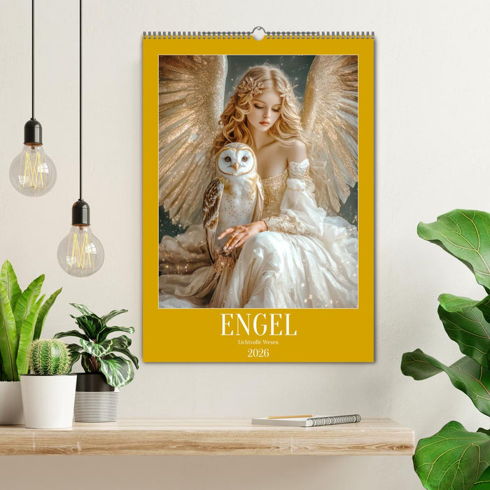 Engel - Lichtvolle Wesen (CALVENDO Wandkalender 2026)