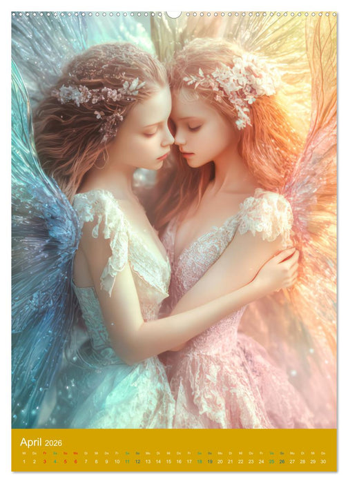 Engel - Lichtvolle Wesen (CALVENDO Wandkalender 2026)