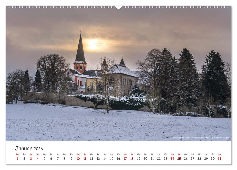 Heimat Entdecken - Eifel (CALVENDO Premium Wandkalender 2026)
