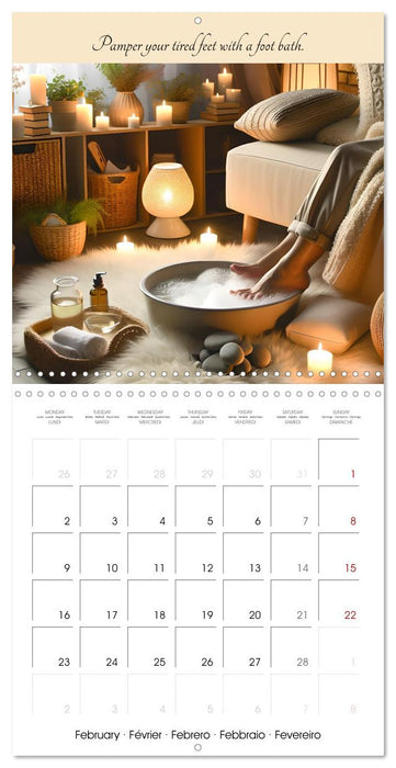 Your spa days at home - Creative AI ideas for home wellness (CALVENDO Monthly Calendar 2026)