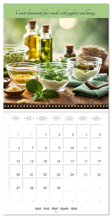 Your spa days at home - Creative AI ideas for home wellness (CALVENDO Monthly Calendar 2026)