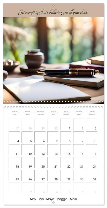 Your spa days at home - Creative AI ideas for home wellness (CALVENDO Monthly Calendar 2026)