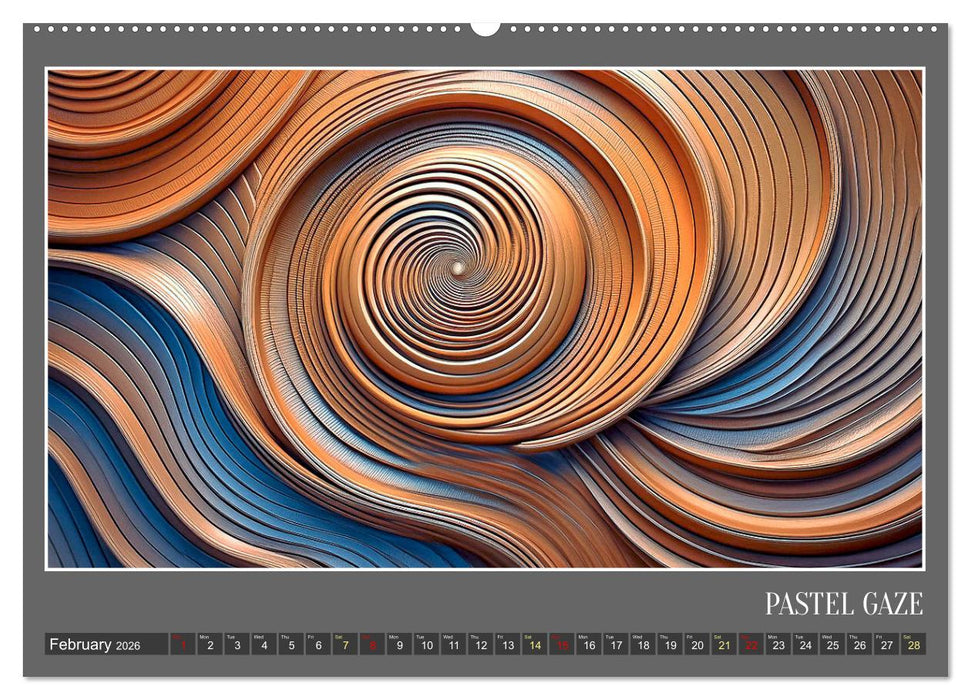 Fantasy in shape and color (CALVENDO Premium-Calendar 2026)