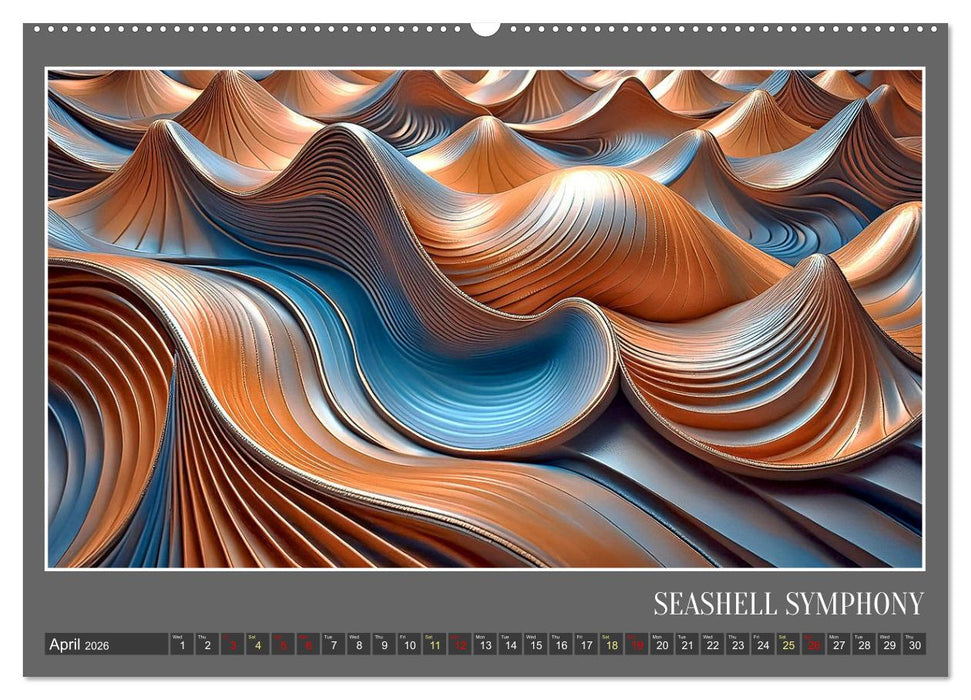 Fantasy in shape and color (CALVENDO Premium-Calendar 2026)