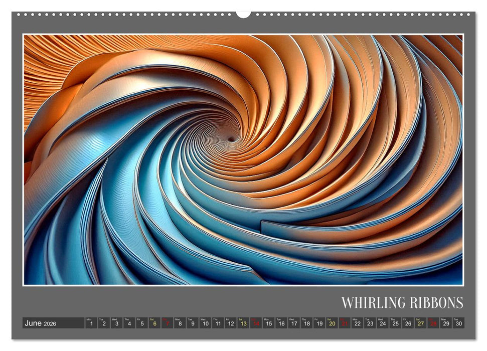 Fantasy in shape and color (CALVENDO Premium-Calendar 2026)