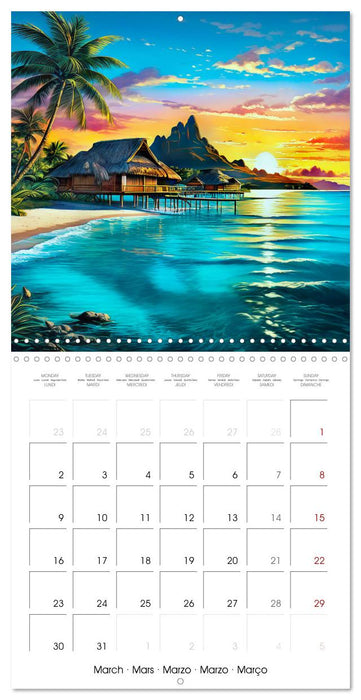 WORLD TRAVEL SCENIC DESTINATIONS (CALVENDO Monthly Calendar 2026)