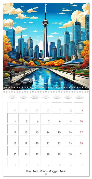 WORLD TRAVEL SCENIC DESTINATIONS (CALVENDO Monthly Calendar 2026)