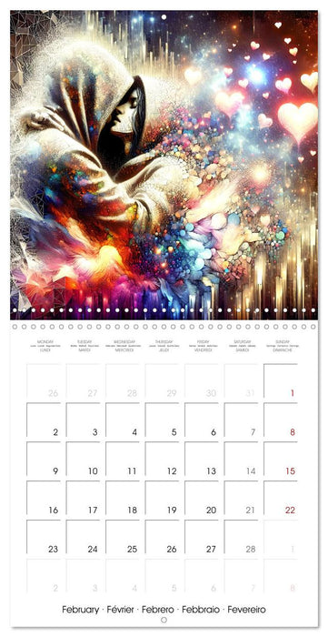 Les liens de l'amour (CALVENDO Calendrier mensuel 2026)