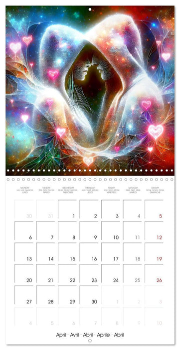 Les liens de l'amour (CALVENDO Calendrier mensuel 2026)