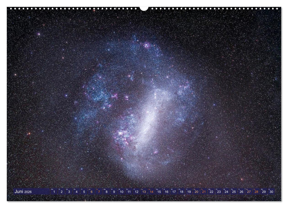 Galaxien, Sterne und Nebel: Leuchten aus dem All (CALVENDO Wandkalender 2026)