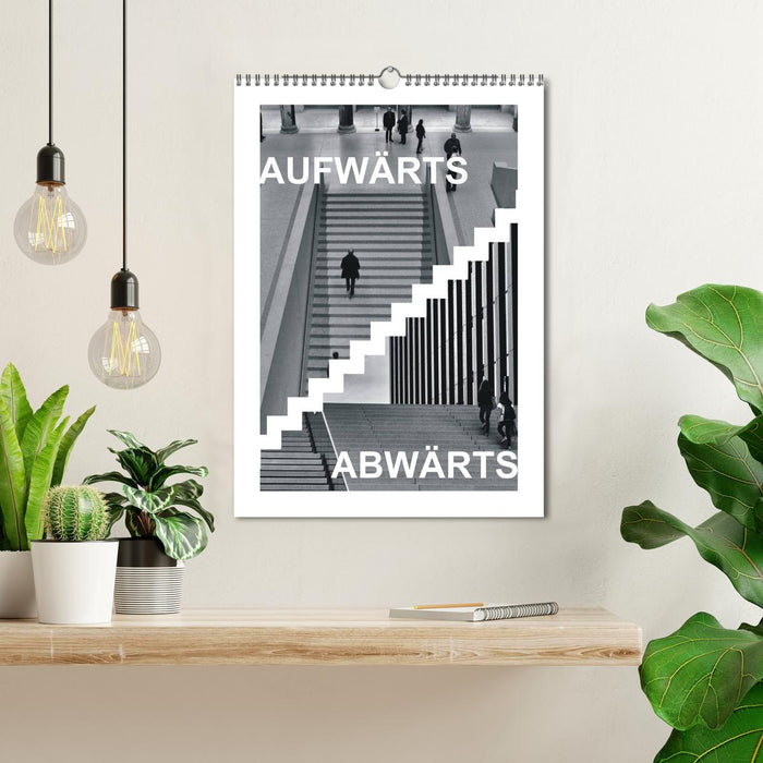 AUFWÄRTS - ABWÄRTS (CALVENDO Wandkalender 2026)