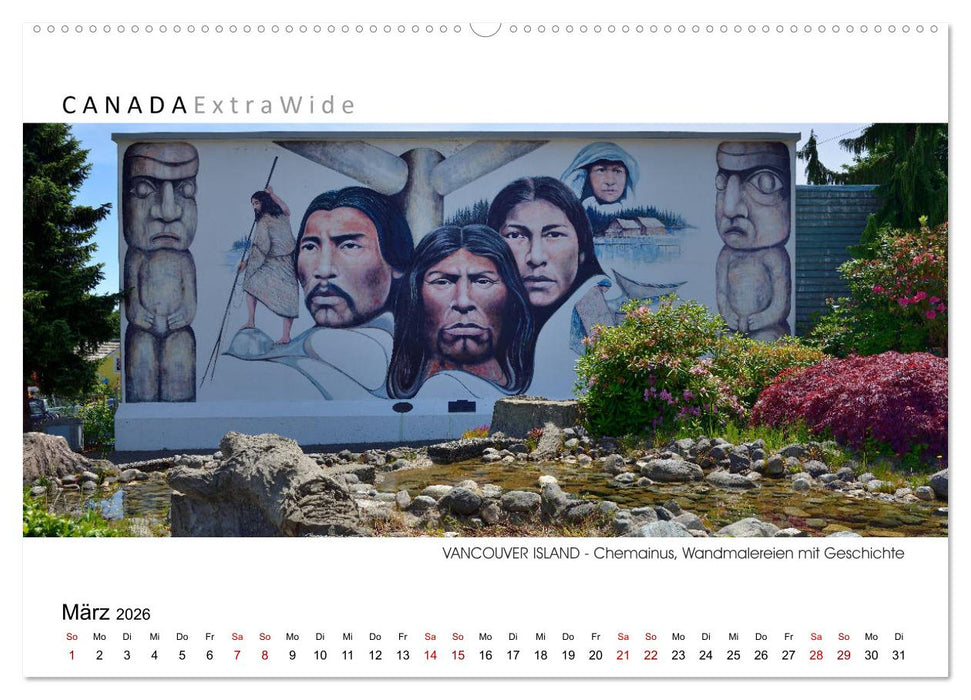 Vancouver Island Panoramabilder (CALVENDO Premium Wandkalender 2026)