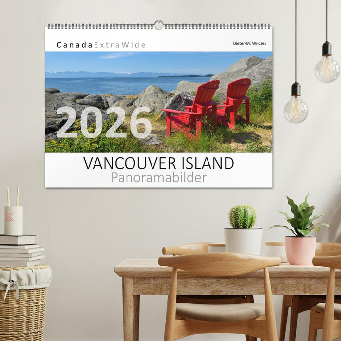 Vancouver Island Panoramabilder (CALVENDO Wandkalender 2026)