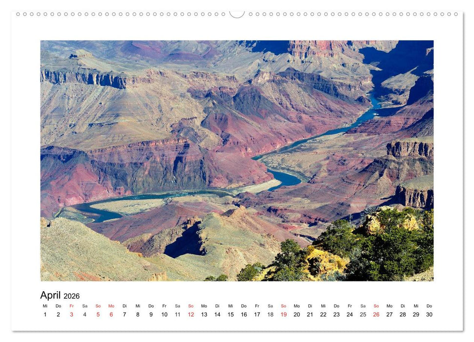 Impressionen vom Colorado River (CALVENDO Wandkalender 2026)