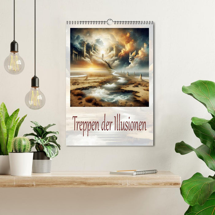 Treppen der Illusionen (CALVENDO Wandkalender 2026)