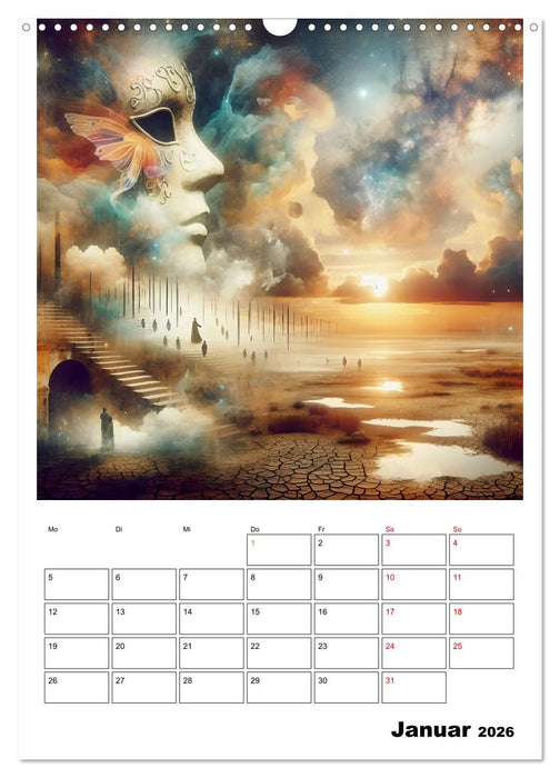 Treppen der Illusionen (CALVENDO Wandkalender 2026)