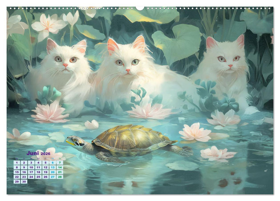 Verspieltheit und Harmonie (CALVENDO Wandkalender 2026)