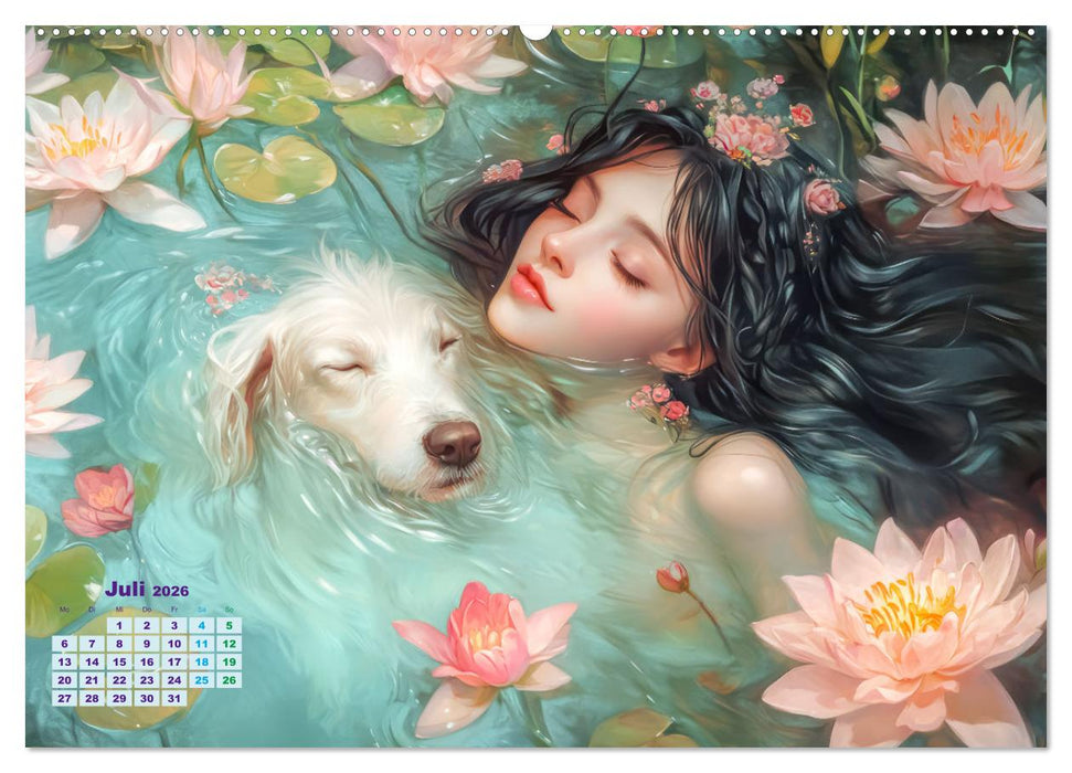 Verspieltheit und Harmonie (CALVENDO Premium Wandkalender 2026)
