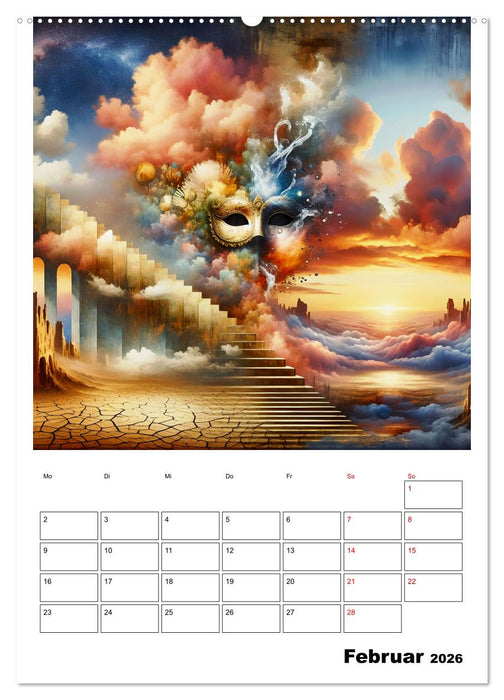 Treppen der Illusionen (CALVENDO Premium Wandkalender 2026)