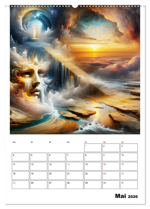 Treppen der Illusionen (CALVENDO Premium Wandkalender 2026)