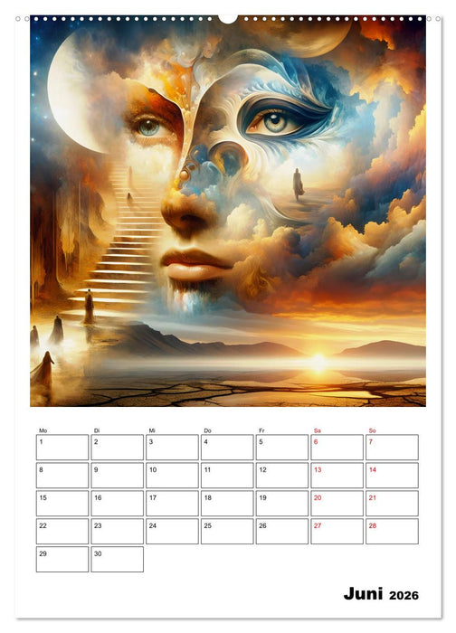 Treppen der Illusionen (CALVENDO Premium Wandkalender 2026)