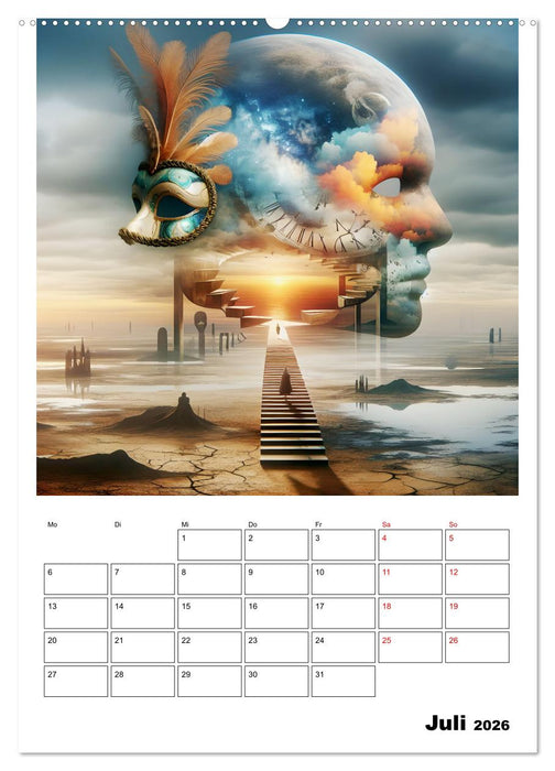 Treppen der Illusionen (CALVENDO Premium Wandkalender 2026)