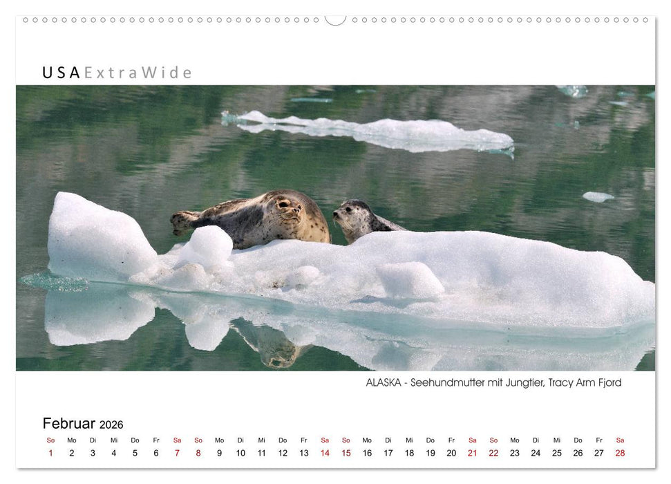 Entdeckungsreise durch ALASKA (CALVENDO Wandkalender 2026)