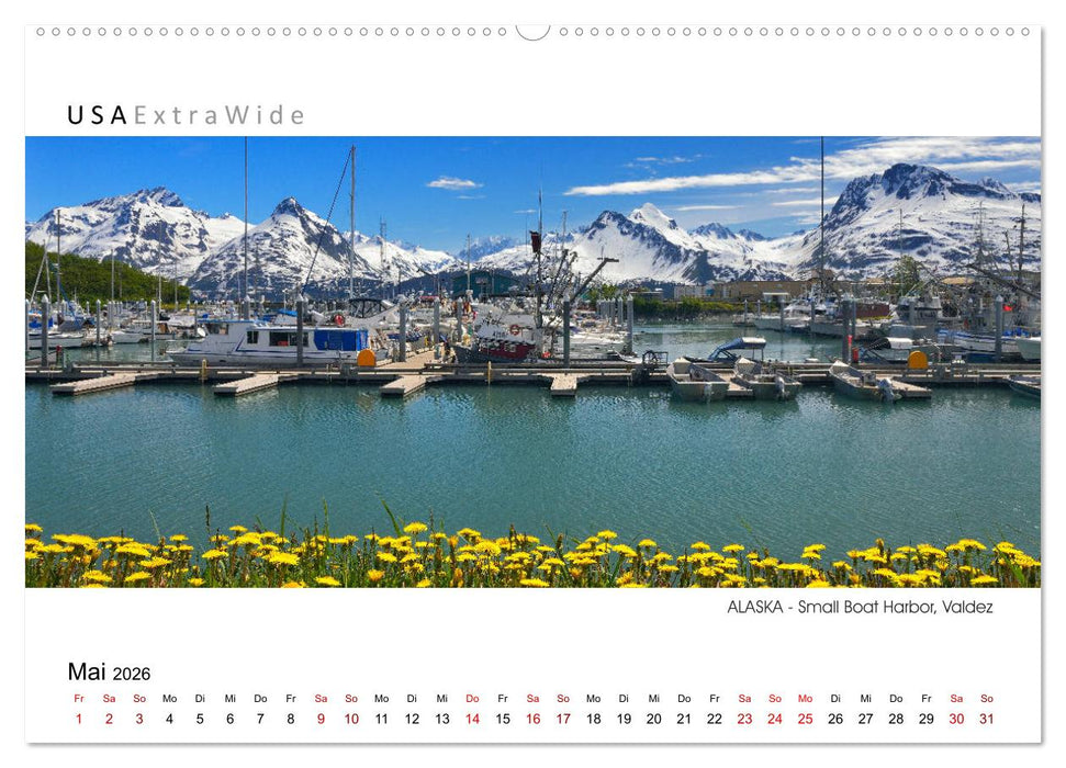 Entdeckungsreise durch ALASKA (CALVENDO Wandkalender 2026)