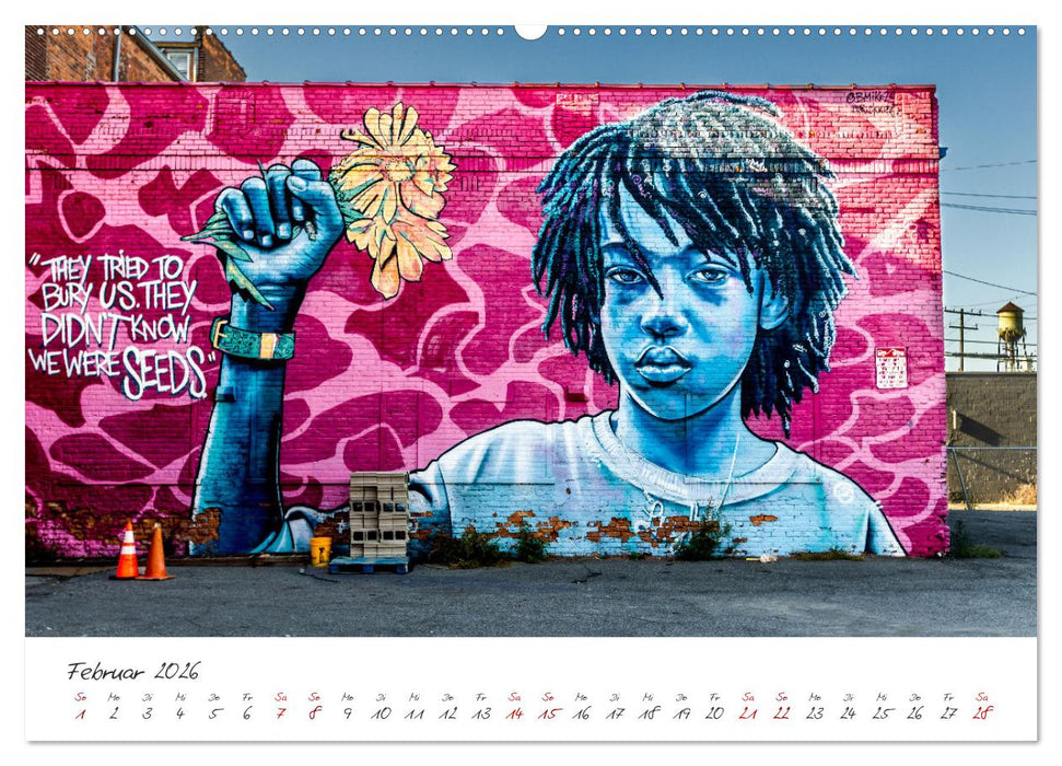 Wände sprechen Bände (CALVENDO Wandkalender 2026)