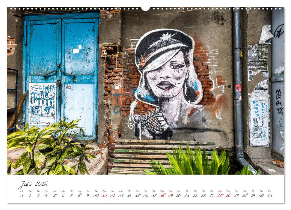 Wände sprechen Bände (CALVENDO Premium Wandkalender 2026)