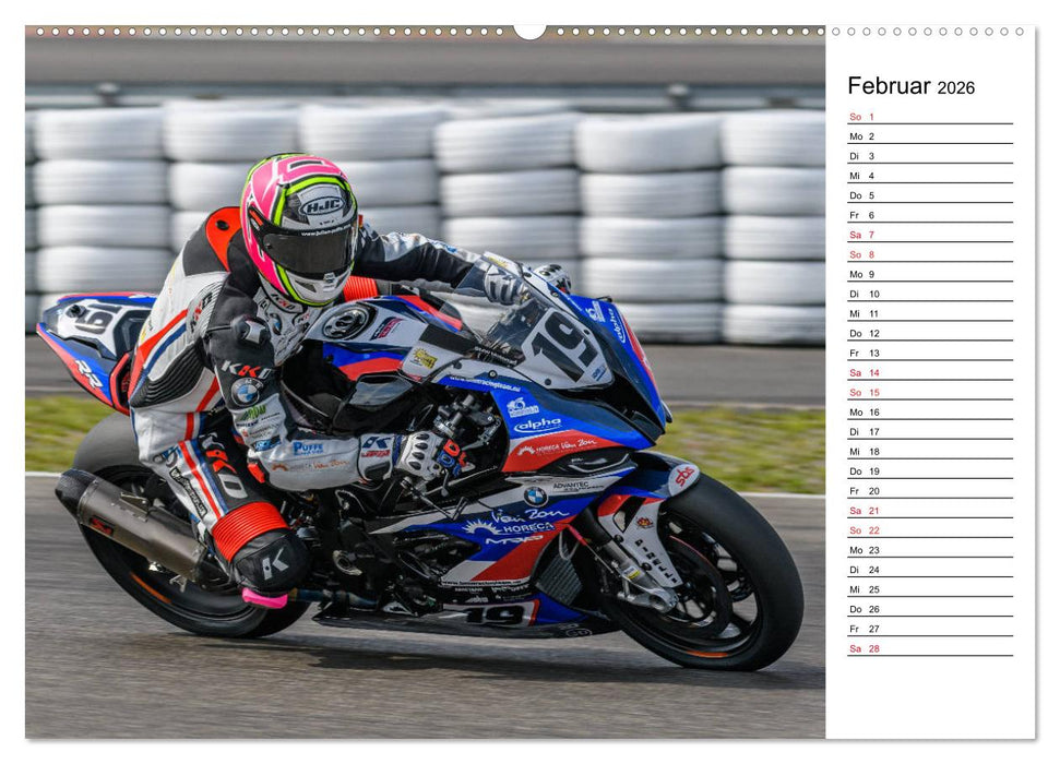 Faszination Superbikes (CALVENDO Wandkalender 2026)