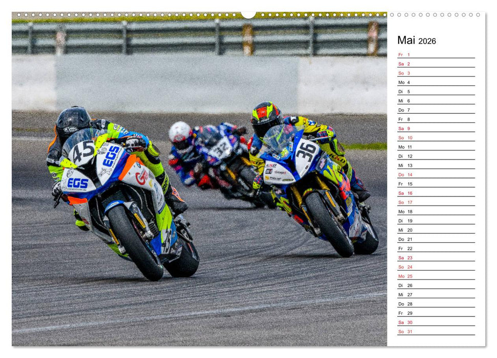 Faszination Superbikes (CALVENDO Wandkalender 2026)