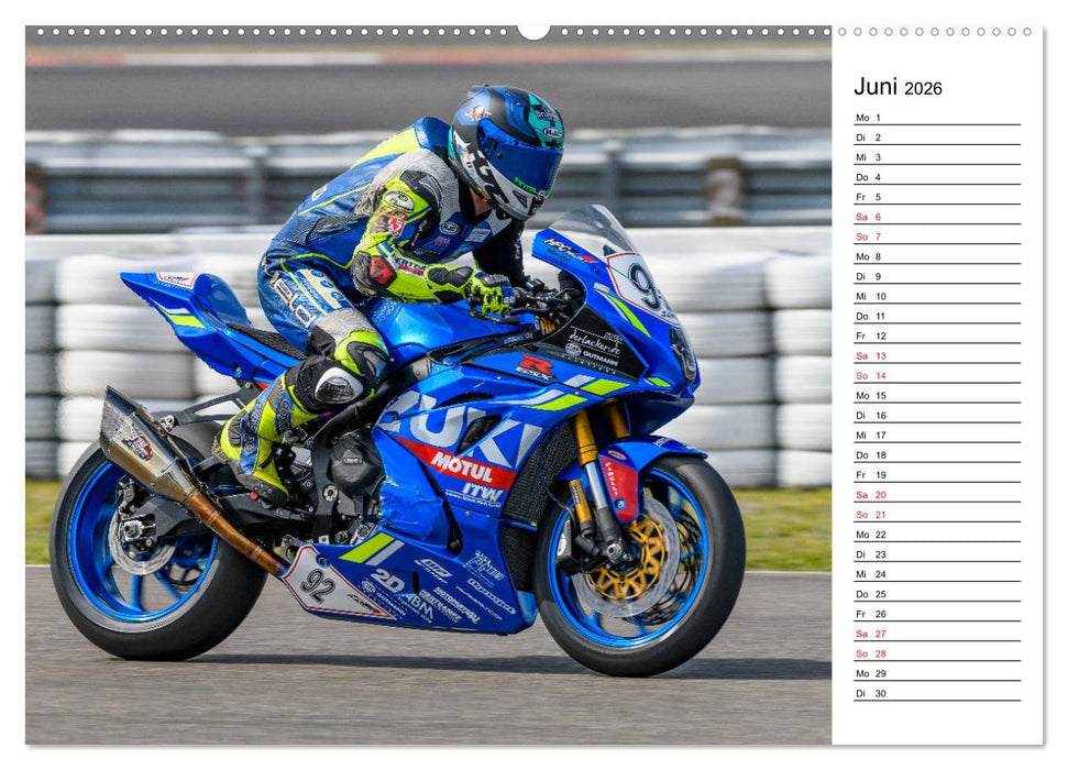 Faszination Superbikes (CALVENDO Wandkalender 2026)