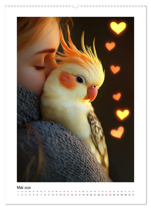 Freche Nymphie Freunde (CALVENDO Wandkalender 2026)