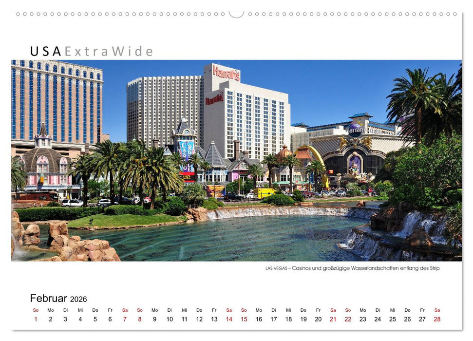 Impressionen aus LAS VEGAS (CALVENDO Wandkalender 2026)