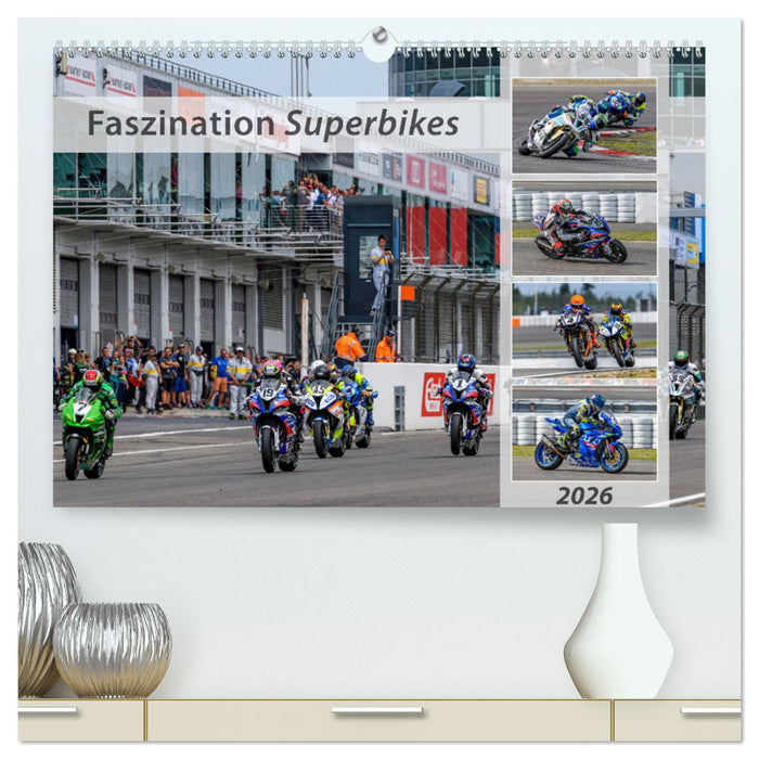 Faszination Superbikes (CALVENDO Premium Wandkalender 2026)