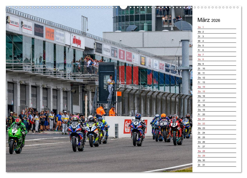 Faszination Superbikes (CALVENDO Premium Wandkalender 2026)