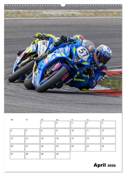 SuperBikes (CALVENDO Premium Wandkalender 2026)