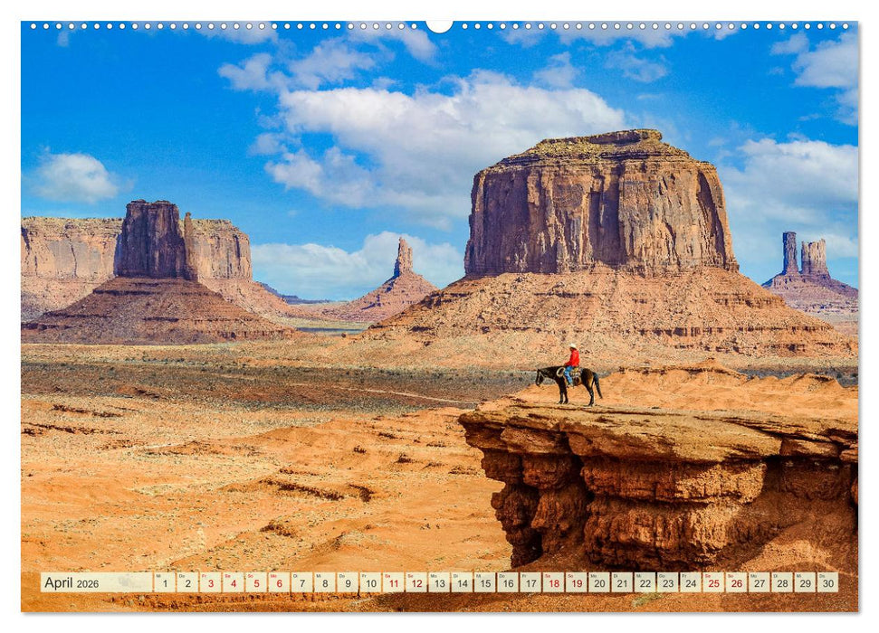 Unterwegs in ARIZONA (CALVENDO Premium Wandkalender 2026)