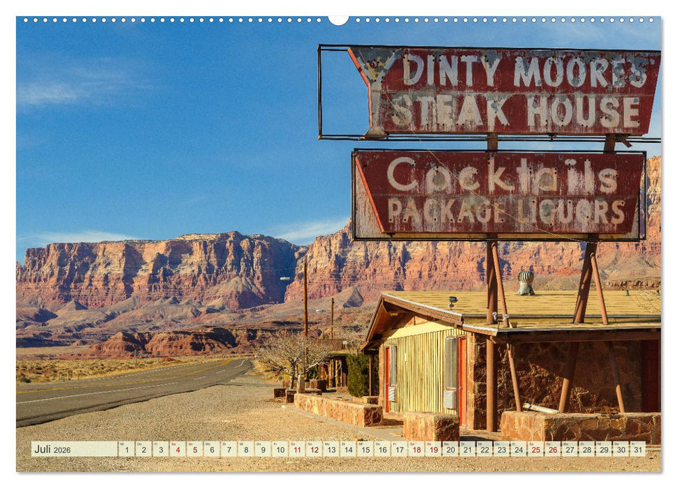 Unterwegs in ARIZONA (CALVENDO Premium Wandkalender 2026)